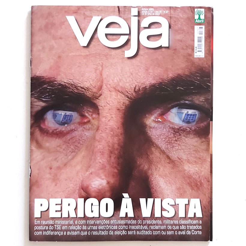 Revista Veja Ed2797 13/07/2022 Tse Militares / Luana Piovani