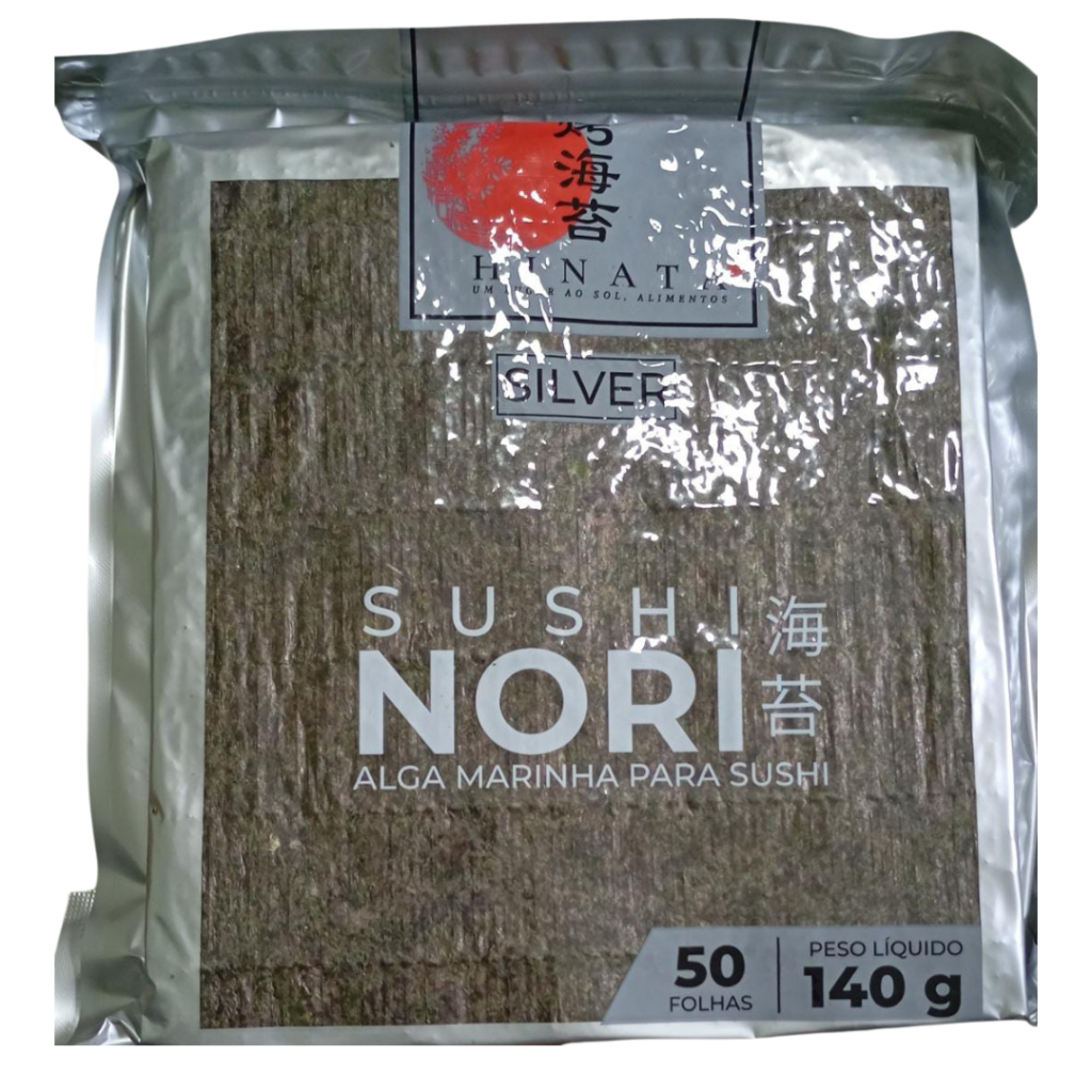 ALGA SILVER HINATA 50 FOLHAS 140G em Oferta na Shopee