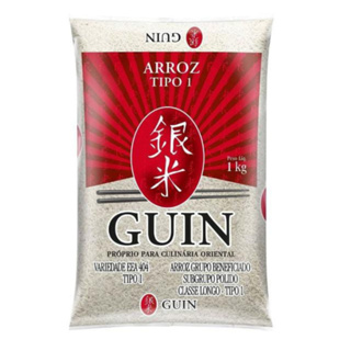 ARROZ JAPONÊS GUIN LONGO 1KG em Oferta na Shopee
