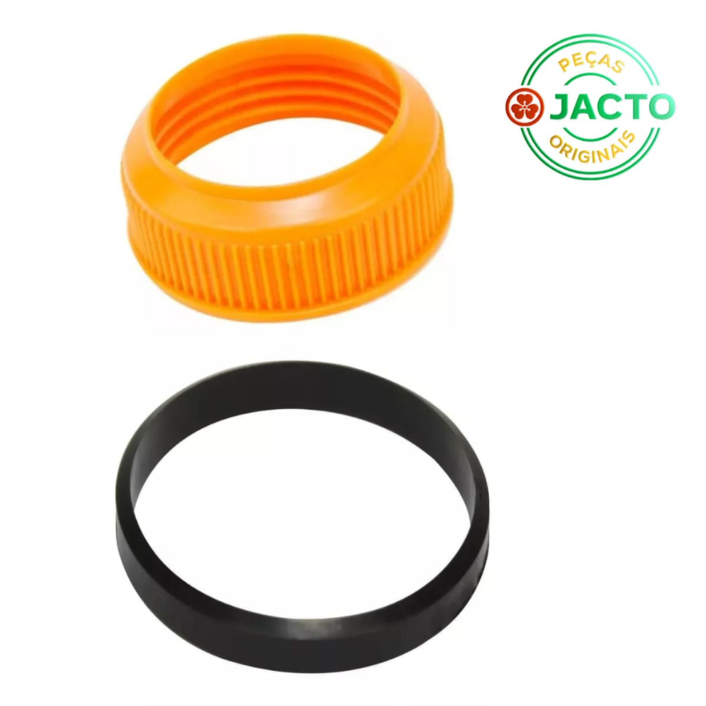 Kit Reparo Porta Gaxeta + Gaxeta Pulverizador Costal PJH Original Jacto