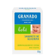 Sabonete De Glicerina Em Barra Granado Bebê Tradicional Com 90g
