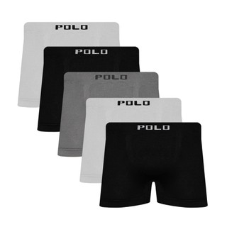 Kit 5 Cueca Boxer de Microfibra Polo Star Sortida Masculina em Oferta na Shopee