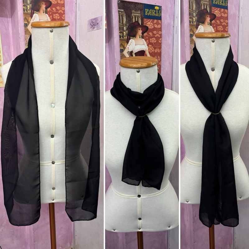 Echarpe Preta - Comprar com Melhor Preço em Cachecóis e Lenços