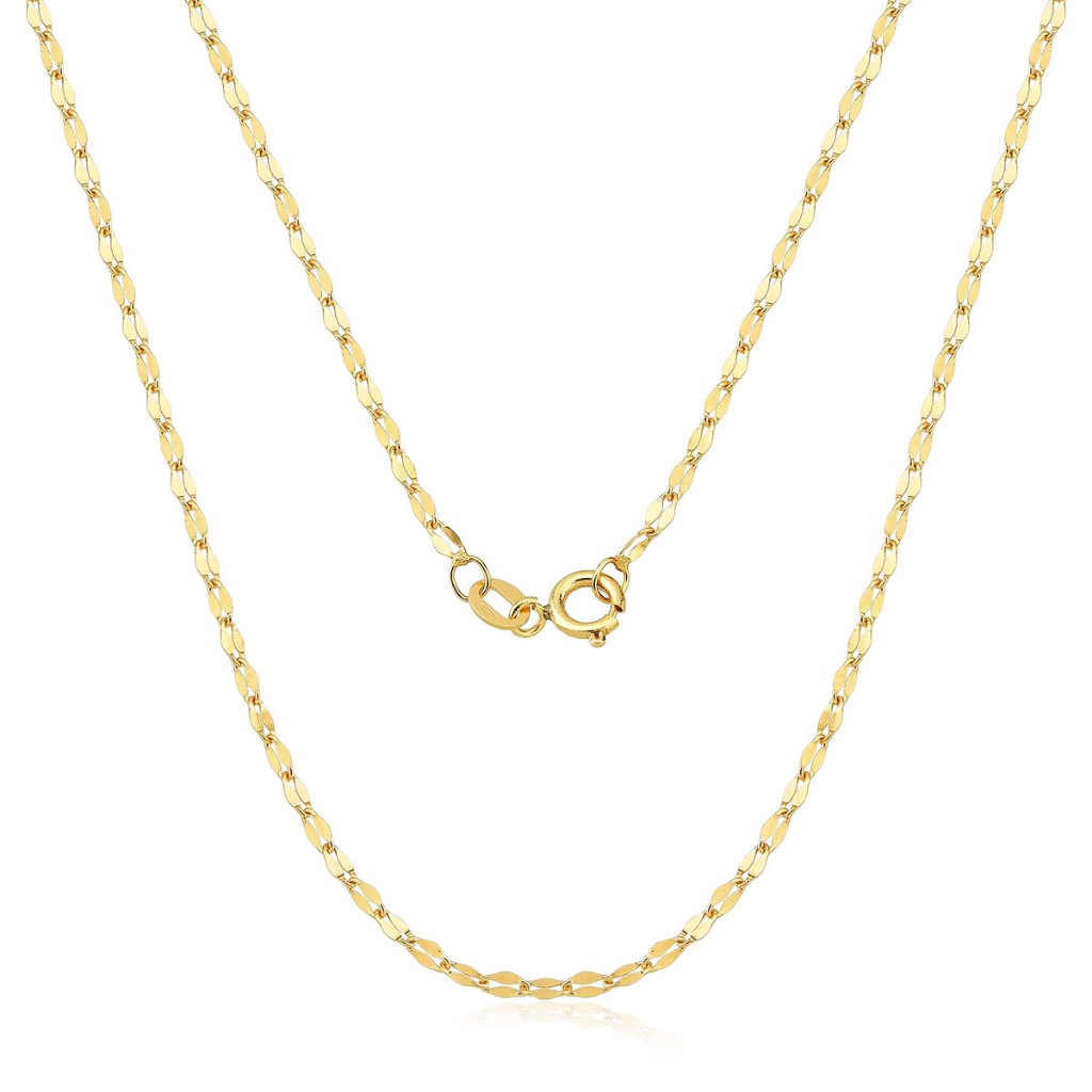 Corrente de Ouro 18k Coffe com 45cm em Oferta na Shopee