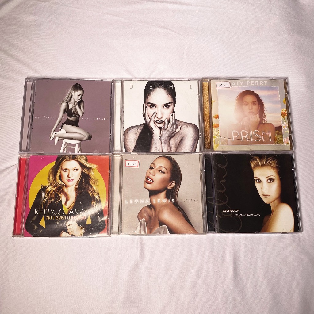 CD Ariana Grande / Demi Lovato / Katy Perry / Kelly Clarkson / Leona Lewis / Celine Dion