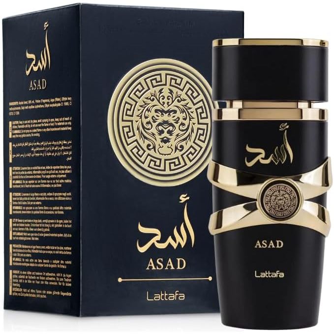 Lattafa Perfume Asad Para Eau de Parfum Spray Unissex 100 ml