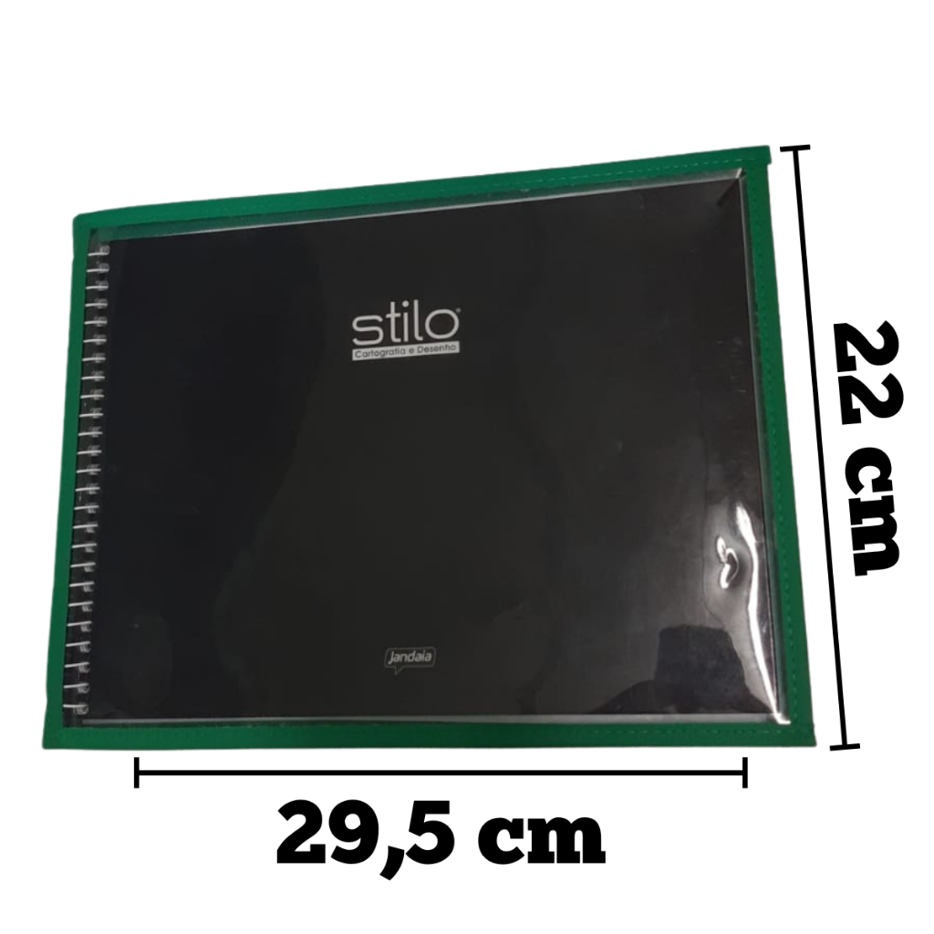 Capa Para Caderno Cartografia 59,5x22 Cores Goodie Kit 10 Unidades