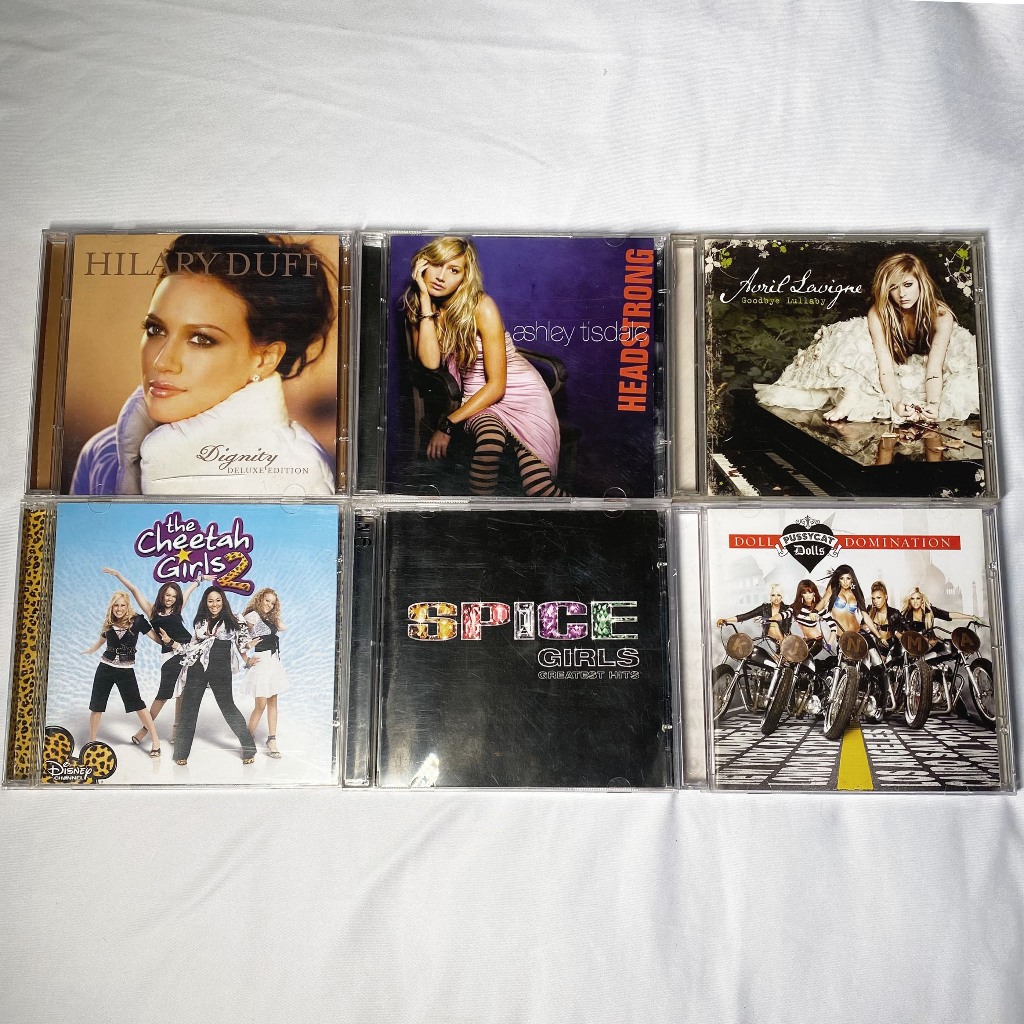 CD Hilary Duff / Ashley Tisdale / Avril Lavigne / The Cheetah Girls 2 / Spice Girls / Pussycat Dolls