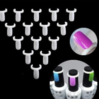 50 Unidades De Unhas Postiças Anel Expositor Naturais Resistentes em Oferta na Shopee