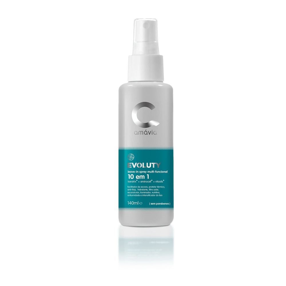 Amávia Evoluty Leave-in Spray 10 Em 1 Amavia Reconstrutor 140ml