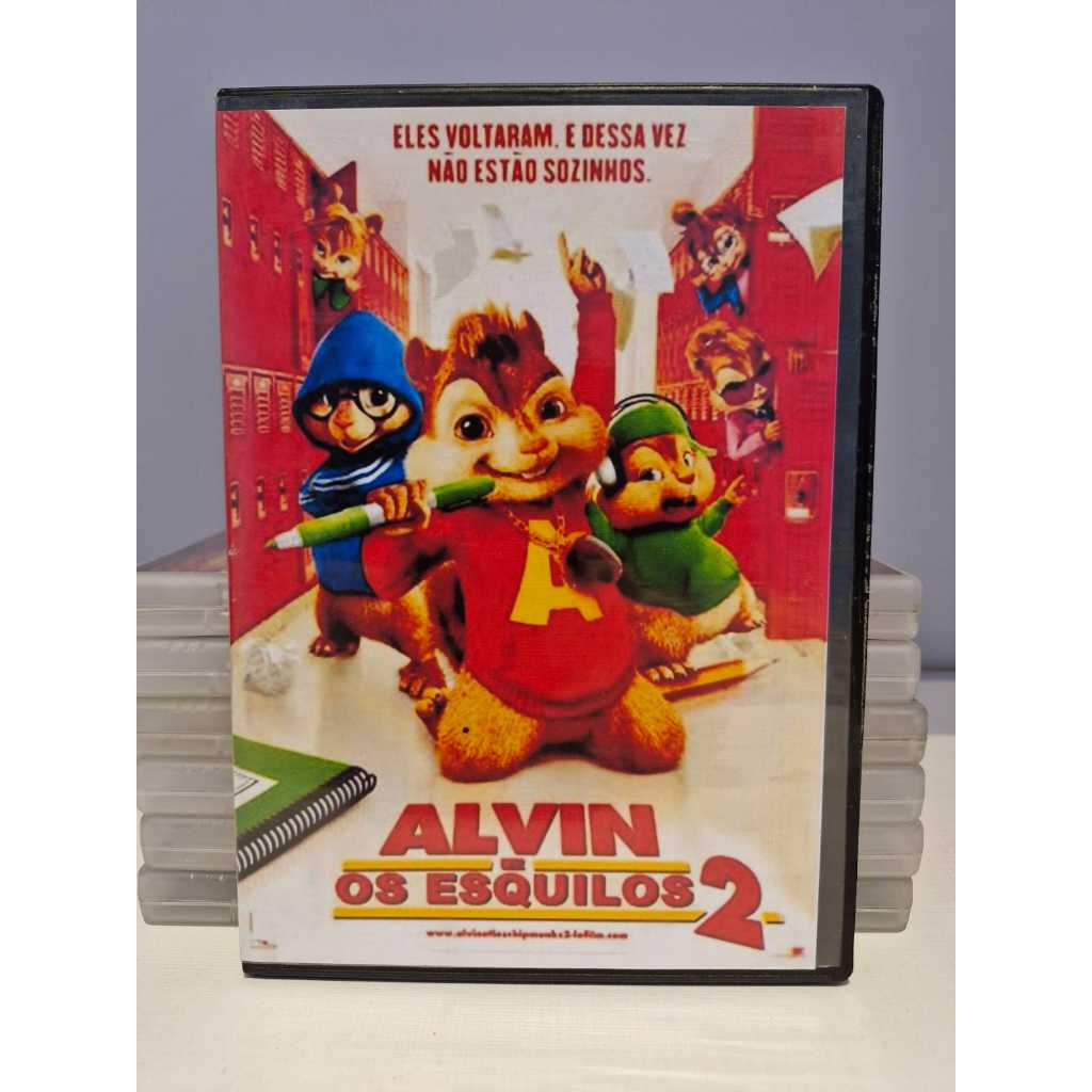 ALVIN E OS ESQUILOS 2 - OPERAÇÃO PRESENTE - DVDs - Originais (Leia a Legenda)