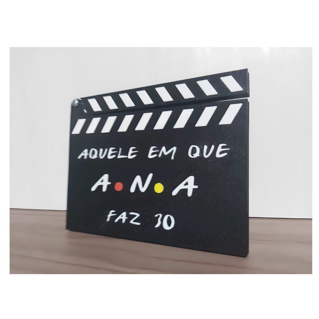 FRIENDS - Claquete/Placa temática de Friends em Oferta na Shopee