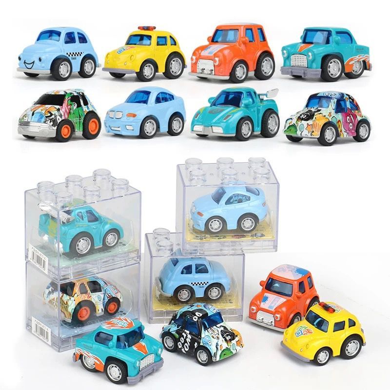 Carrinho De Ferro pequeno Fricção - Colecionável com Encaixes em Oferta na Shopee