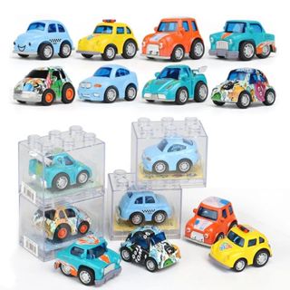 Carrinho De Ferro pequeno Fricção - Colecionável com Encaixes em Oferta na Shopee