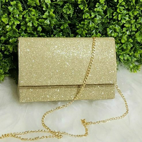 bolsinha carteira de mão com alça gliter blogueira moda