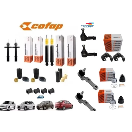 Kit Especial suspenção completo Corsa Celta e Prisma em Oferta na Shopee