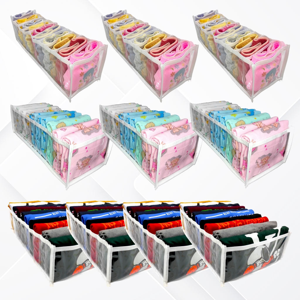 KIT 10 COLMEIAS  ORGANIZADORAS 3P / 3M / 4G - PUPILAR em Oferta na Shopee