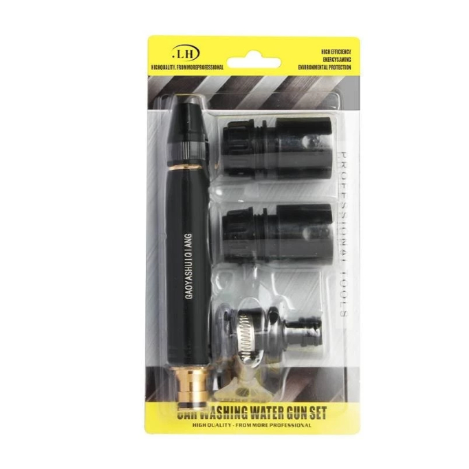 Kit 3 Em 1 Bico Alta Pressão Para Mangueira + Conector Top Acessórios de Jardinagem Externa em Oferta na Shopee