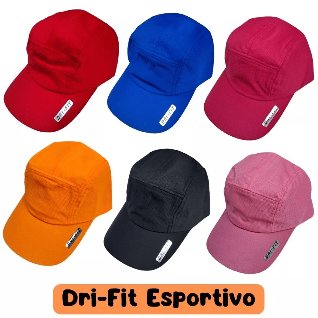 Boné Várias Cores Dri Fit Esporte Academia Praia Mega Promoção em Oferta na Shopee