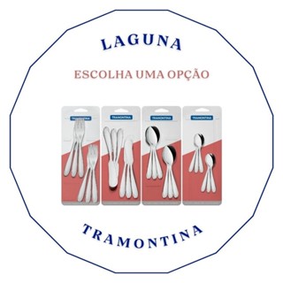 TALHERES LAGUNA CAFÉ DA MANHÃ - TRAMONTINA em Oferta na Shopee