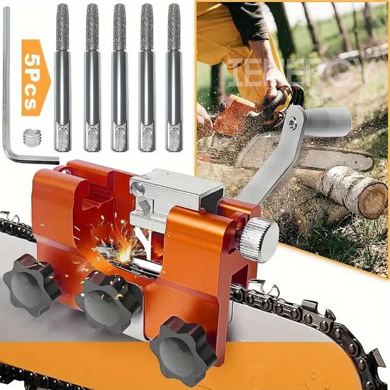 Kit Completo de Afiador para Motosserras