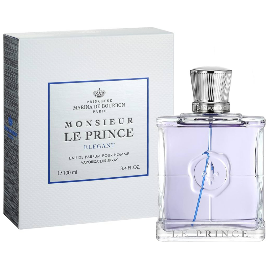 Perfume Masculino Monsieur Le Prince Elegant Princesse Marina de Bourbon Eau de Parfum 100 ml