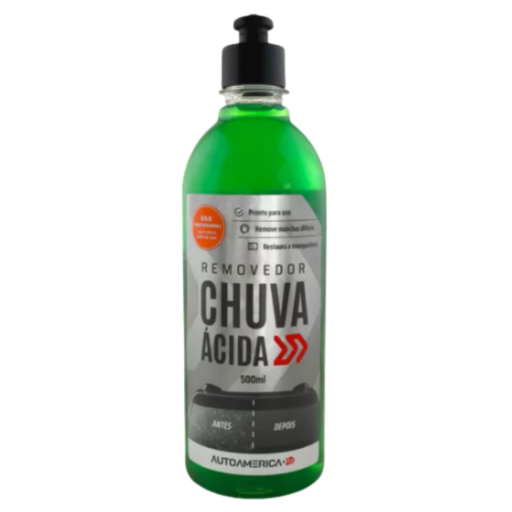 Limpador De Vidros Removedor Chuva Ácida Autoamerica 500ml em Oferta na Shopee