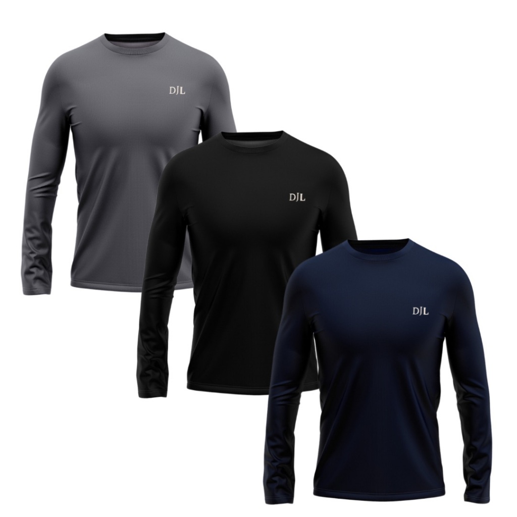 Camisa Proteção Solar Uv Camiseta Segunda Pele Térmica