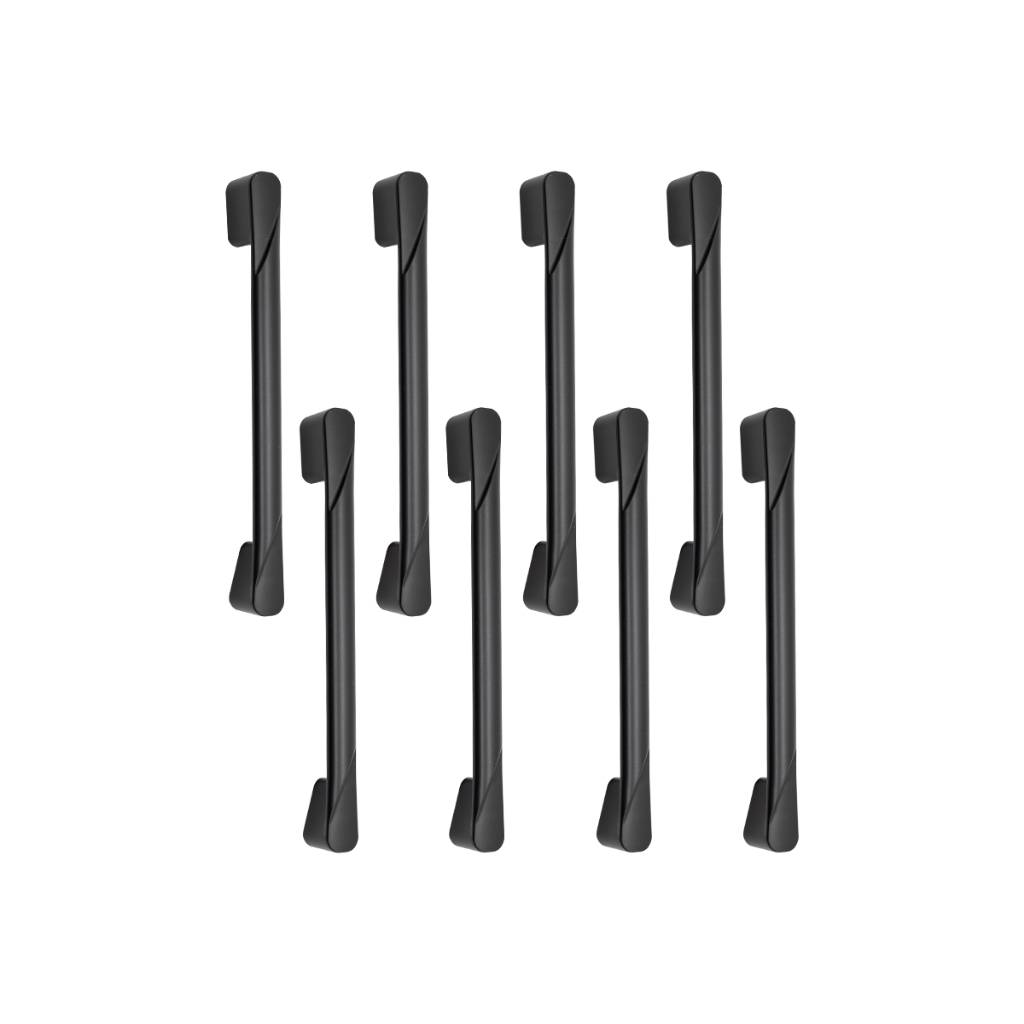 8 Puxadores De Porta Guarda Roupa Gavetao Goot Armario 192mm