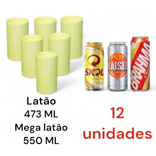 kit porta latão em isopor 12/24 /48unidades porta latão térmico em Oferta na Shopee