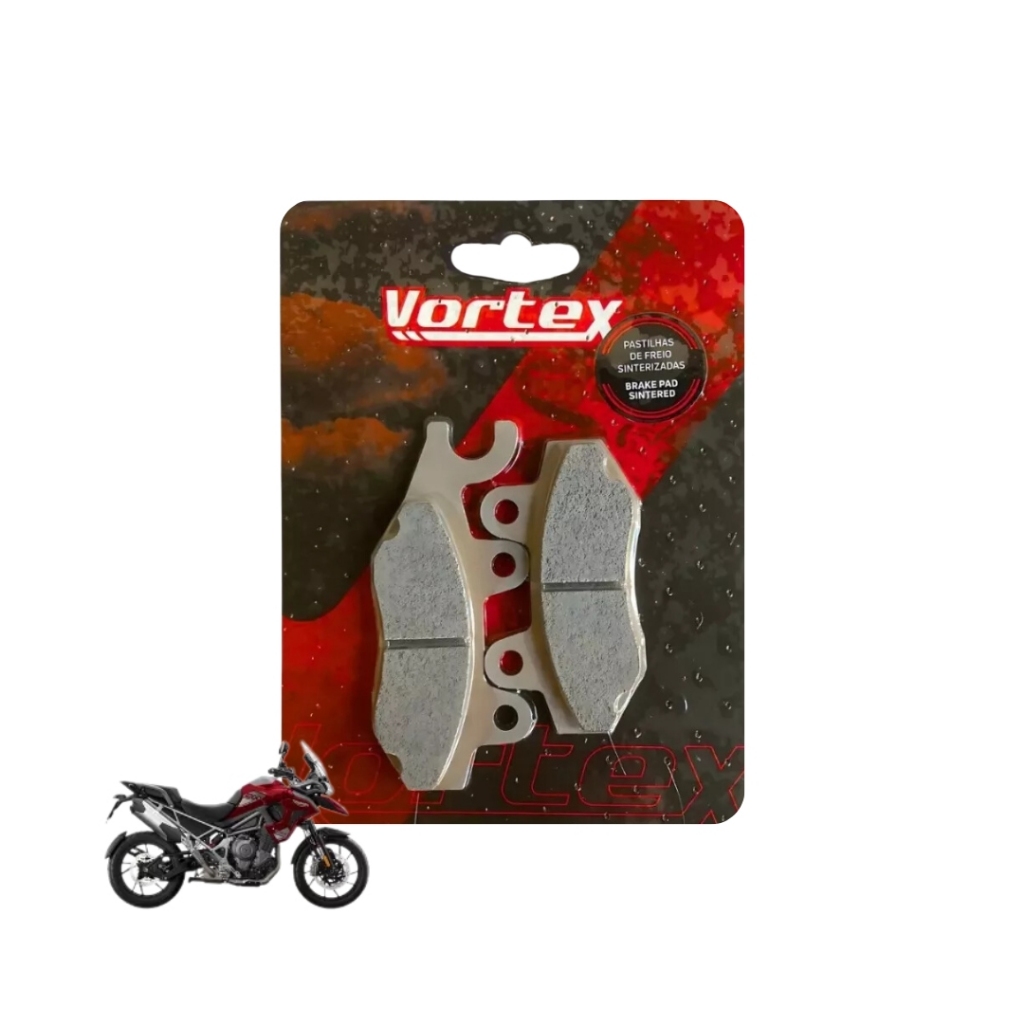 Pastilha Freio Traseira Triumph Tiger 1200 Xr Xc Xcx Xca