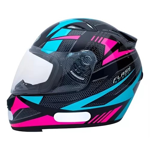 Capacete Fechado New Spark Flash Spider Moto Sportivo Preto Fosco/azul Tifanny Vermelho Fosco Azul Laranja Tam 56 58 60 em Oferta na Shopee