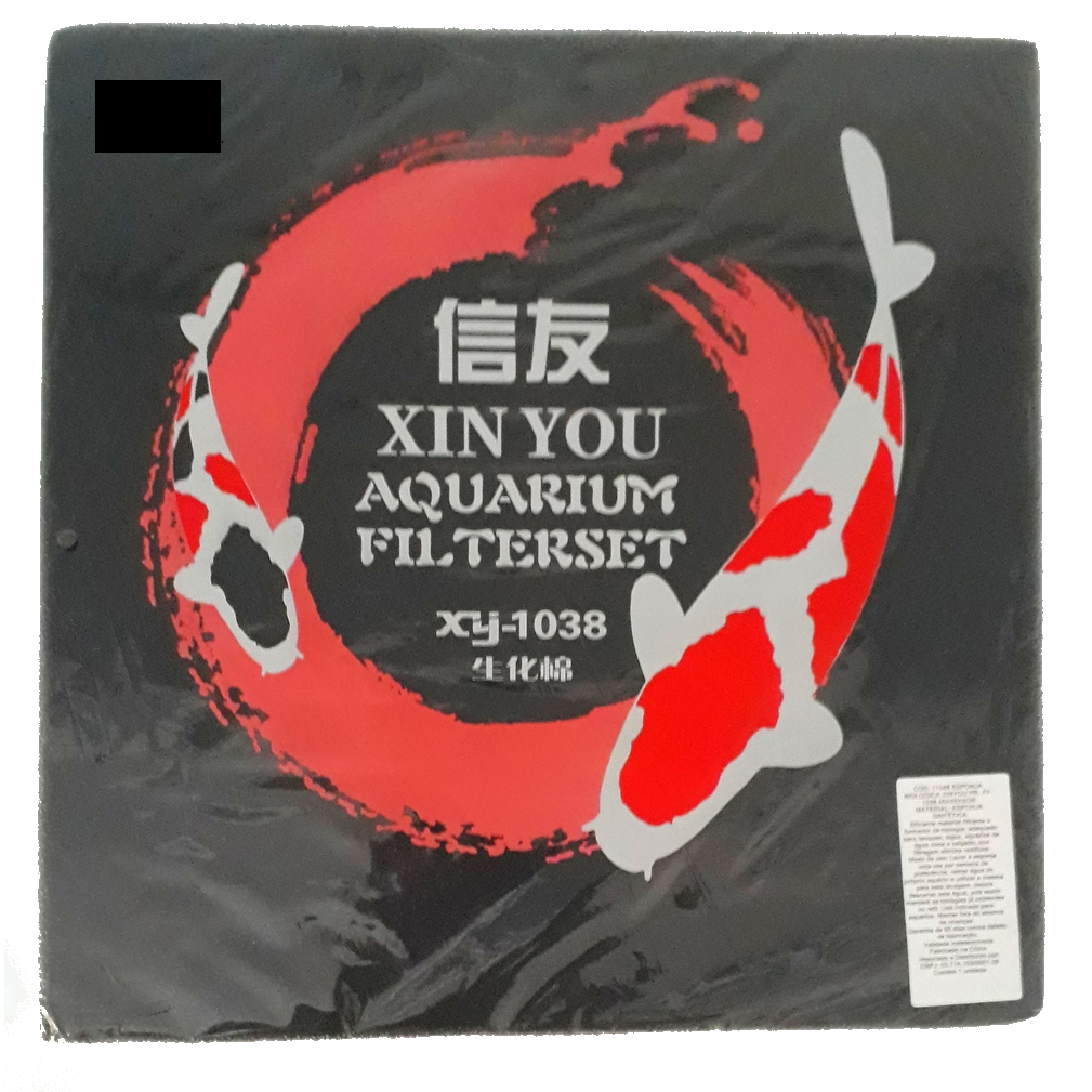 Esponja Biologica Filtrante 45x45x5 Cm Xy-1038 40 Ppi,lagos e aquarios