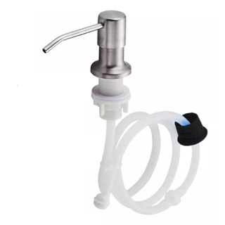 Dispenser Mangueira Dosador Embutir Cuba Pia Galao Flexivel Cor Prateado em Oferta na Shopee