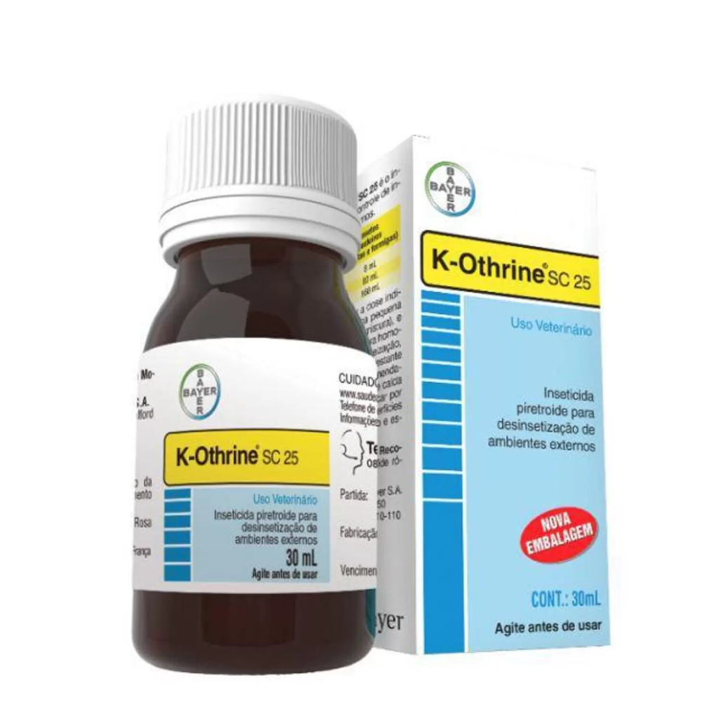 K-Othrine SC Bayer/Envu 30mL Baratas, Moscas e Formigas