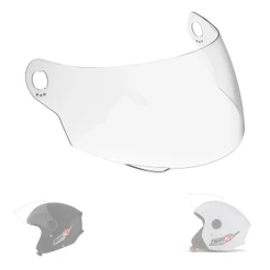 Viseira Cristal Capacete Pro Tork New Atomic / Liberty 3