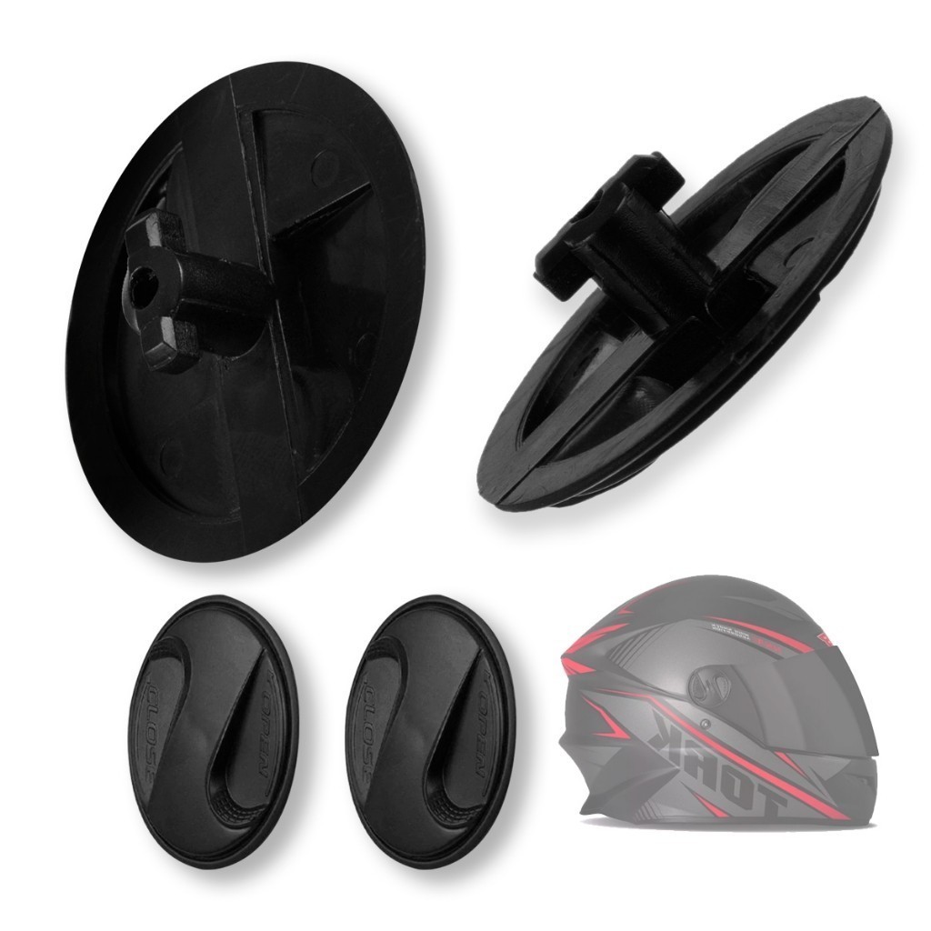 Parafusos De Reparo Viseira Pro Tork Capacete R8