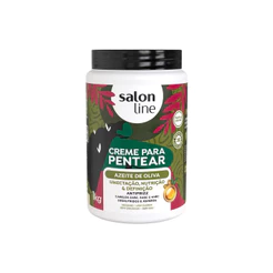 Creme Para Pentear Azeite de Oliva Salon Line 1kg