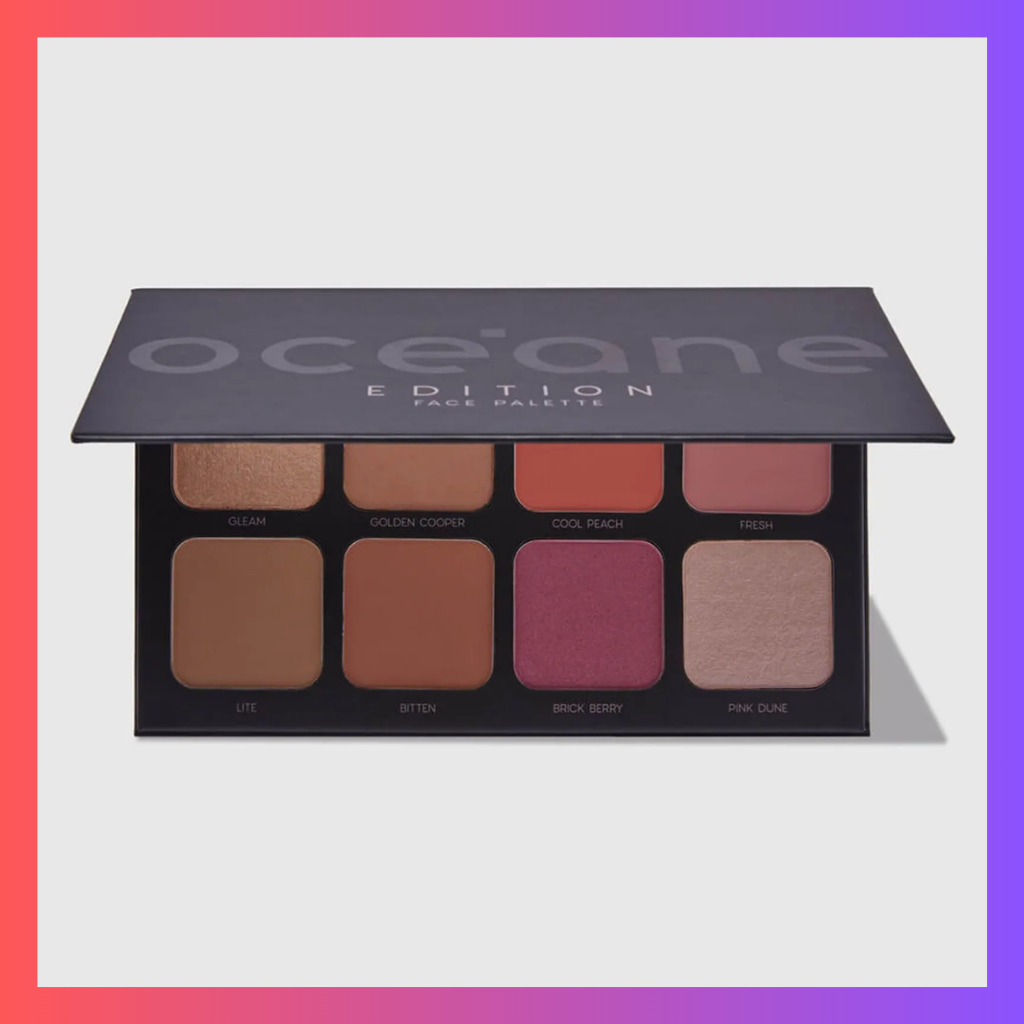 Paleta Multifuncional - Face Palette Océane Edition 30,5g em Oferta na Shopee