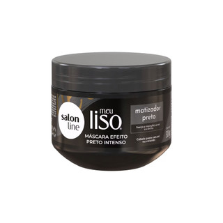 Máscara Meu Liso Matizador Preto Salon Line 300g em Oferta na Shopee