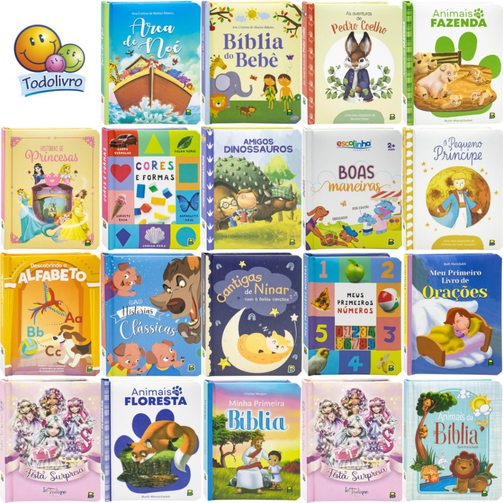Meu Livro Fofinho: Histórias Divertidas e Educativas para Crianças Todo Livro