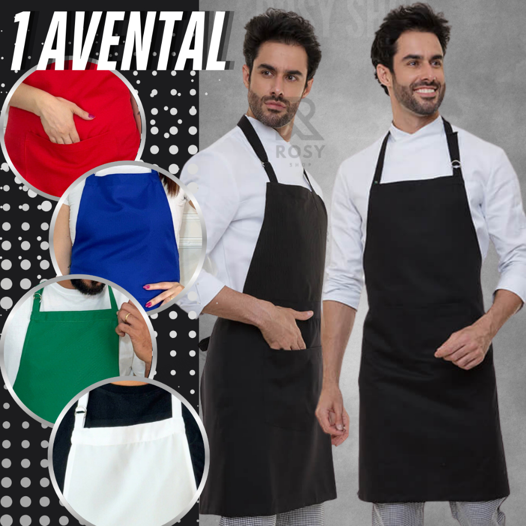 Avental Preto Garçom: Onde Comprar | BuscaProdutos
