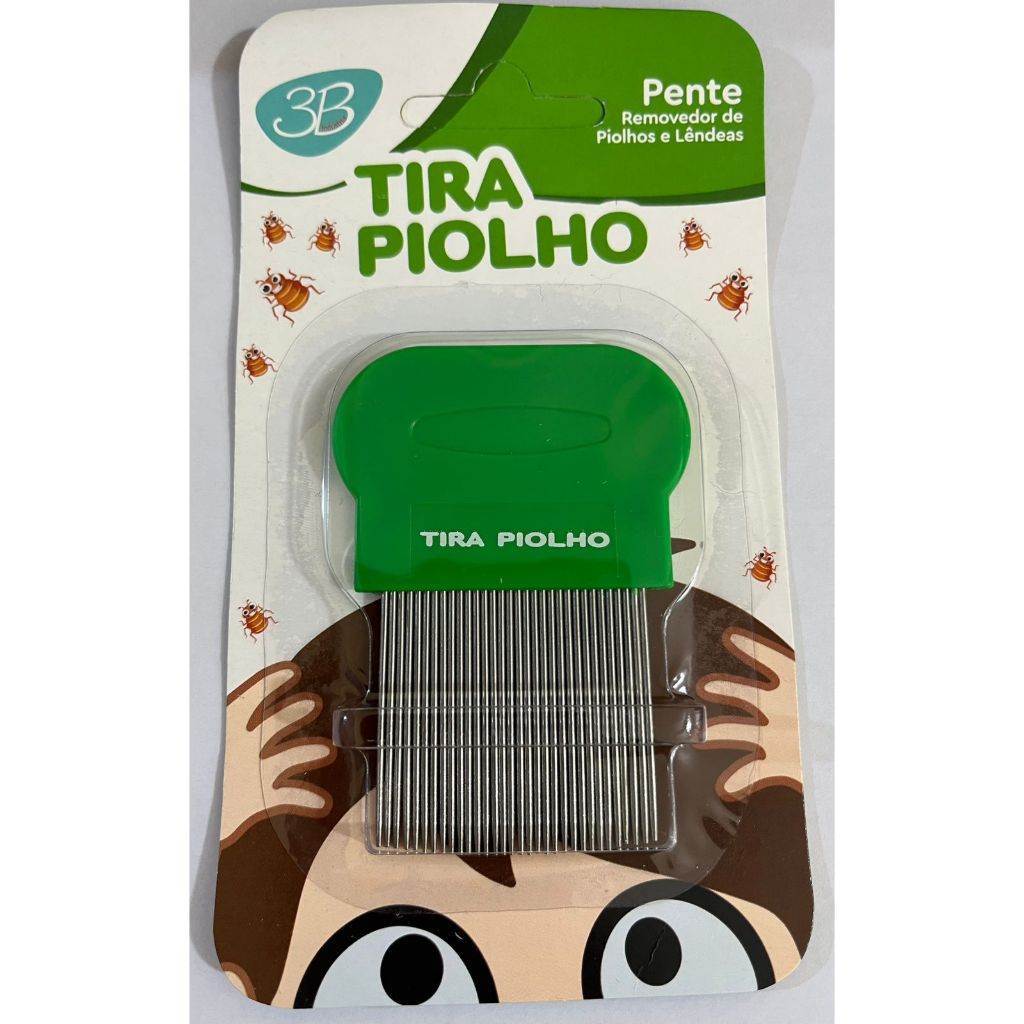 PENTE FINO DE ACO -TIRA PIOLHO BASIC /3B (397)