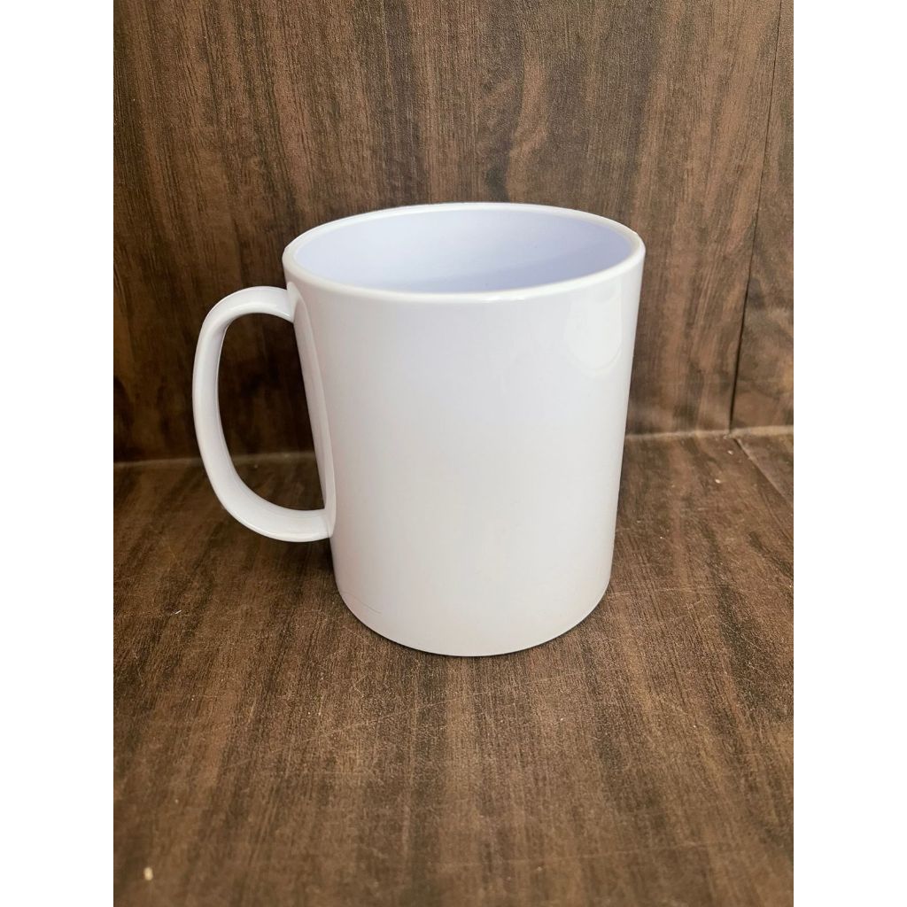 Caneca branca para sublimação, sem personalização em Oferta na Shopee