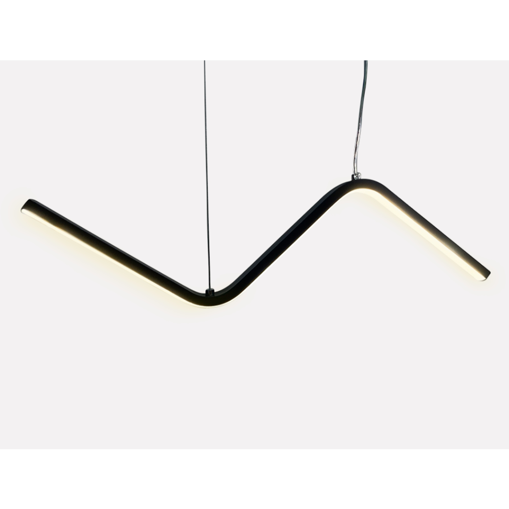 Lustre LED Moderno V-Flare – Design Sofisticado para Interiores