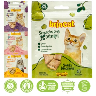 Snacks Funcionais para Gatos - pH Urinário, Catnip e Mais em Oferta na Shopee