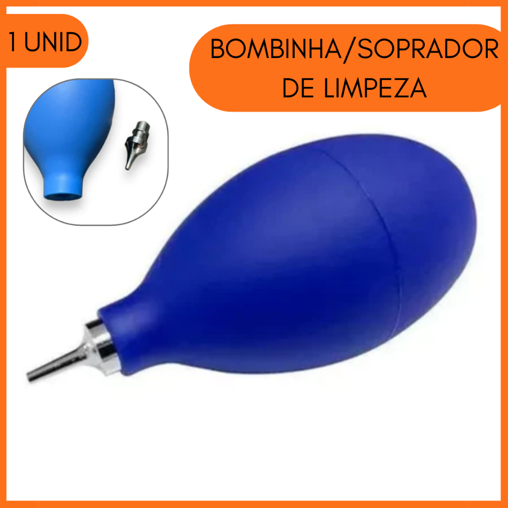 Bomba Bombinha Para Limpeza Aparelho Auditivo Soprador De Ar
