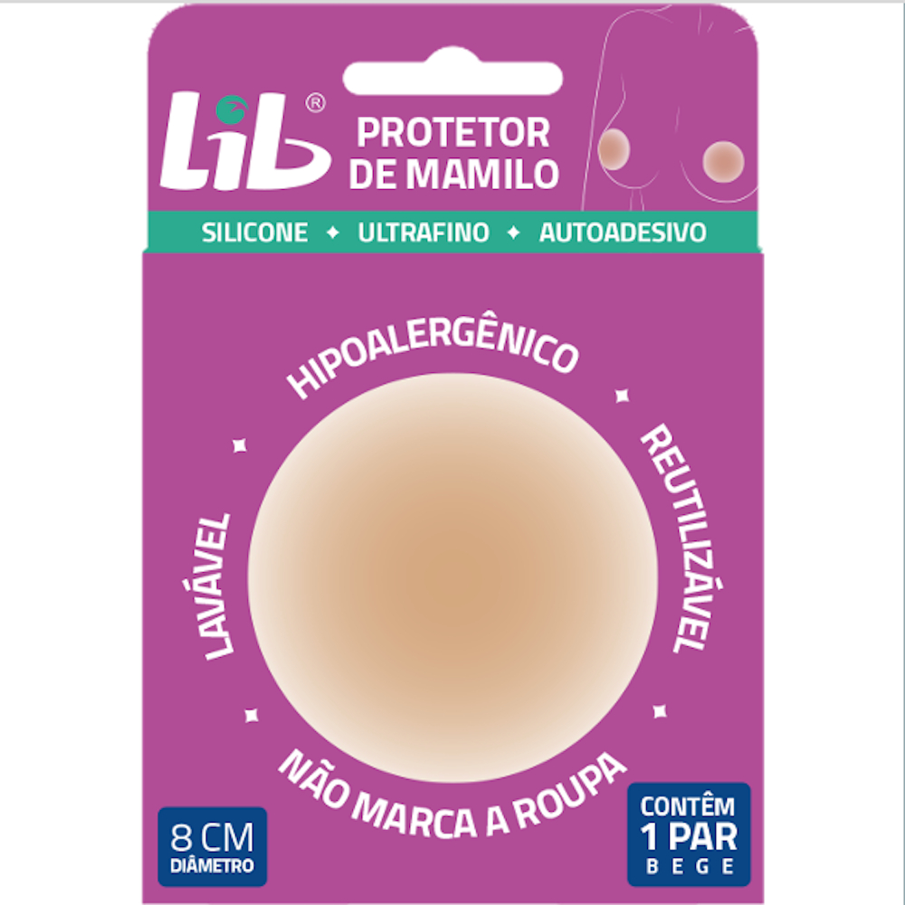 Lib Mini Sutiã Adesivo Ultrafino Bege Silicone 1 par - Tam Único em Oferta na Shopee