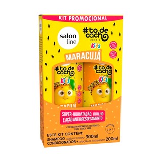Kit Shampoo e Condicionador Maracujá #todecacho Kids em Oferta na Shopee