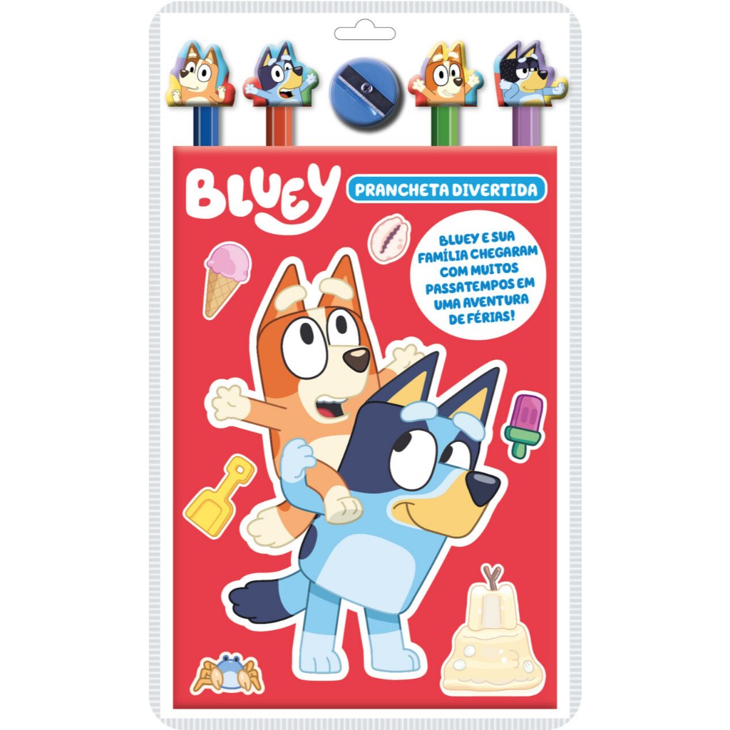 Bluey Prancheta Divertida
